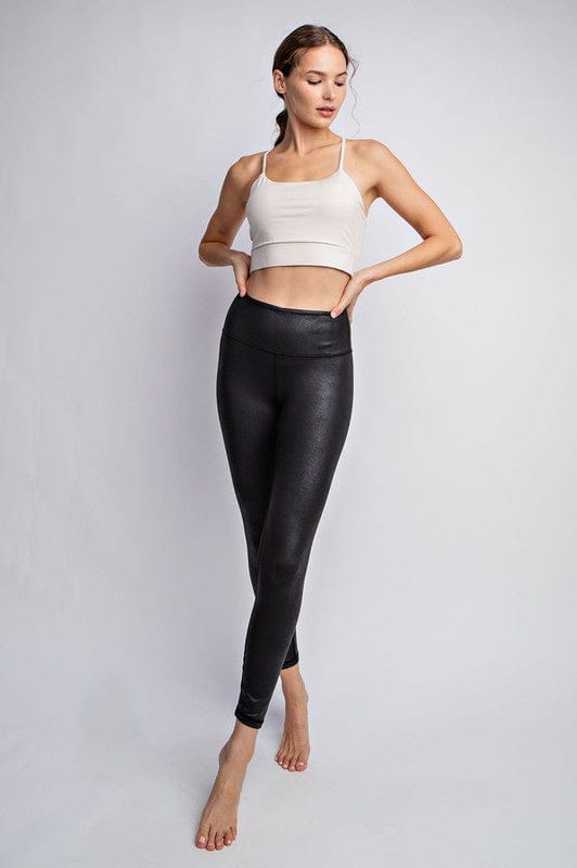 Rae Mode Faux Leather Full - Length Leggings - Demented Sisters