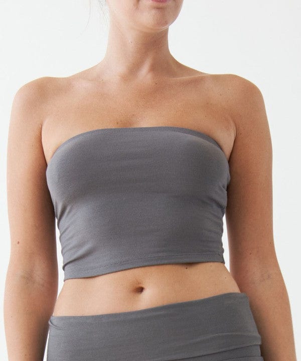 Double Layered Bamboo Tube Top – Lightweight, Soft & Eco